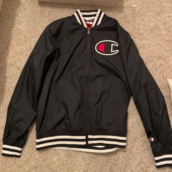 Champion zip up logo windbreaker - Picture 1 of 5